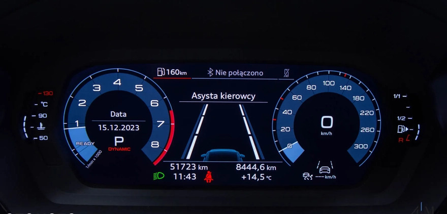 Audi S3 cena 174900 przebieg: 51000, rok produkcji 2022 z Łódź małe 742